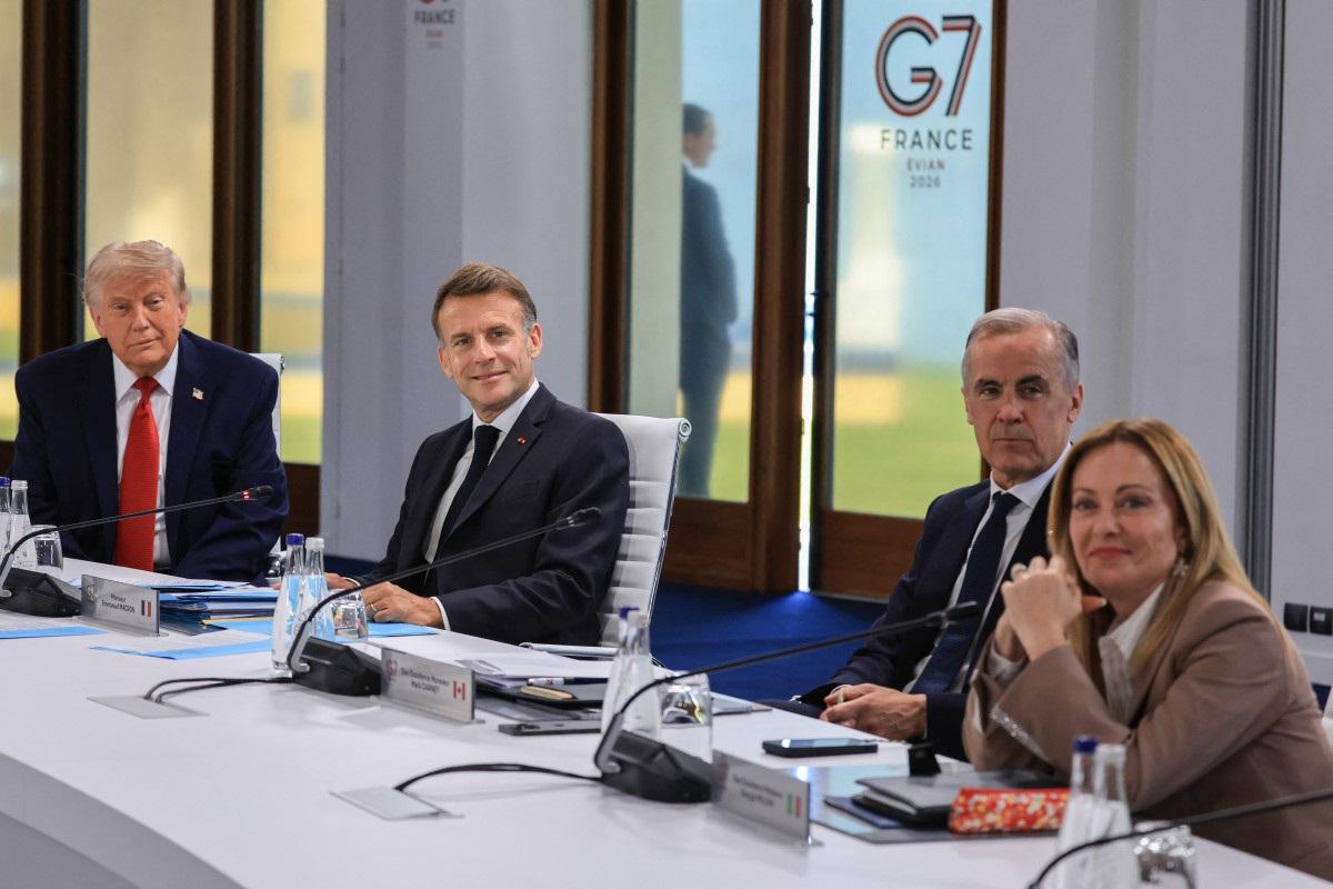 G7 di Evian: Meloni rivendica l'unità del vertice e conferma l'asse con Trump. Sostegno compatto all'Ucraina